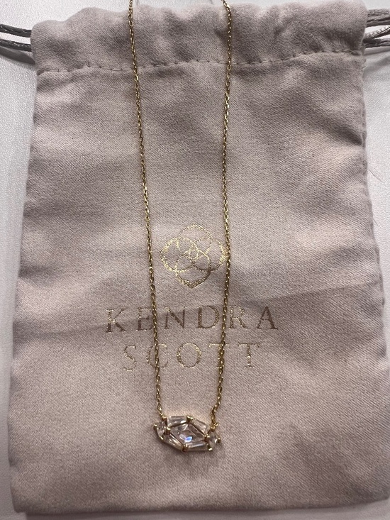 Kendra Scott Lindy Rae Elisa necklace like new - Picture 1 of 5